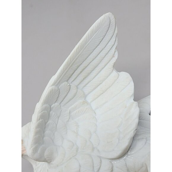 Vintage Lefton Porcelain “White Dove” KW 4097 Figurine Sculpture - Picture 11 of 16